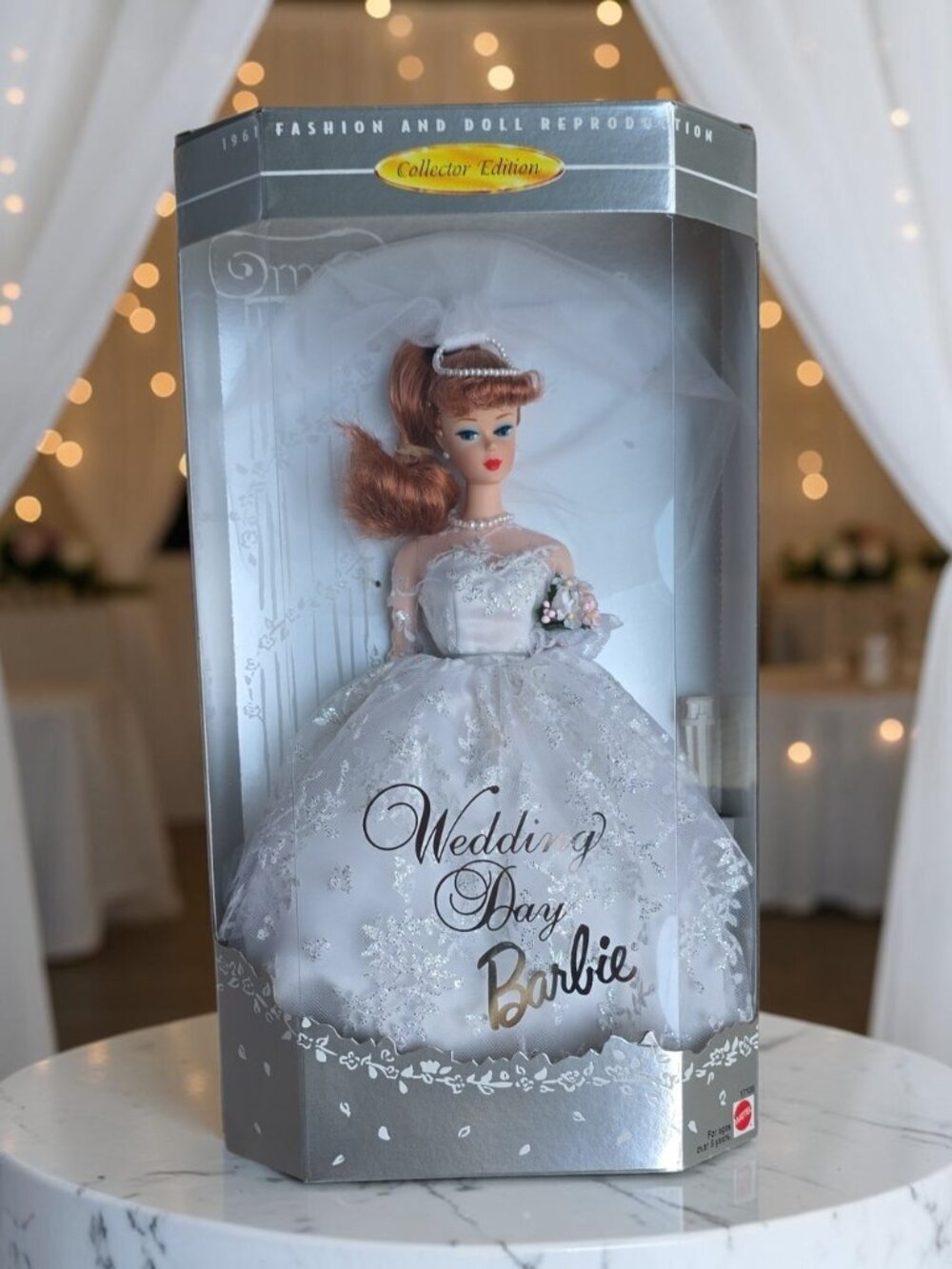 1996 Wedding Day Barbie Doll -1961 Reproduction Collector Edition